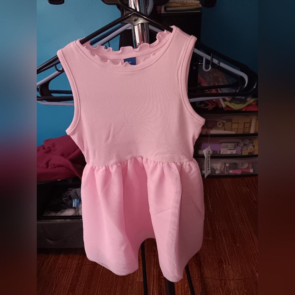 Old Navy Toddler Girls Sleeveless Fit and Flare Tutu Dress NWT